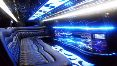 chrysler 300 limo interior